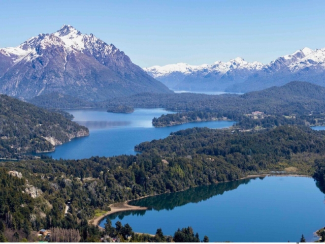 Bariloche en avión