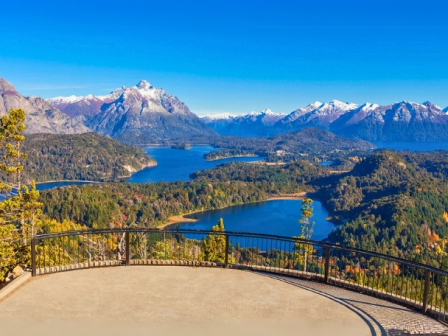 Bariloche en avión